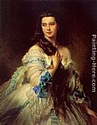 Franz Xavier Winterhalter Famous Paintings - Madame Barbe de Rimsky-Korsakov